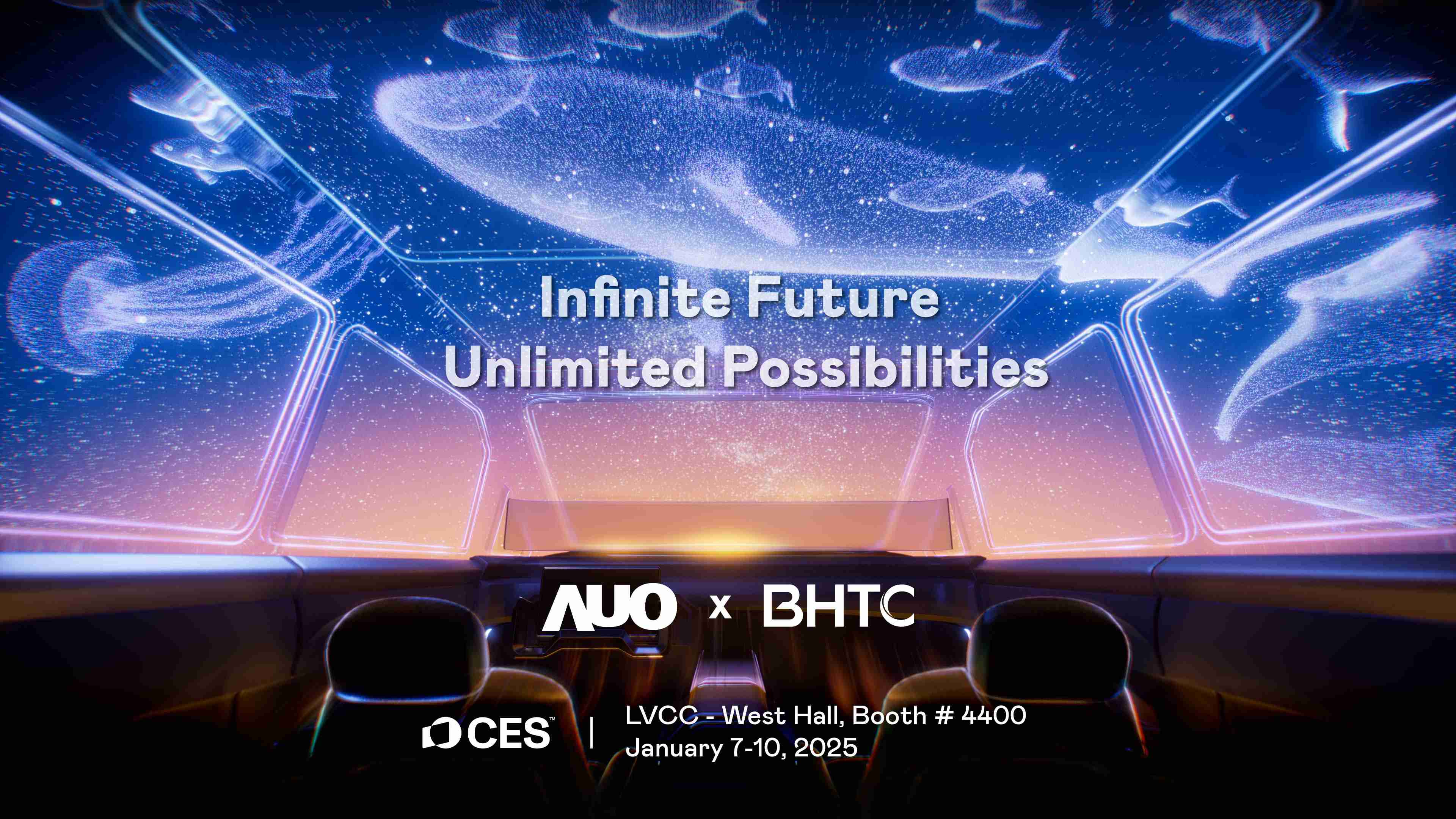 优游UB8以Infinite Future, Unlimited Possibilies为主题，，联合BHTC于CES 2025扩大规模展出